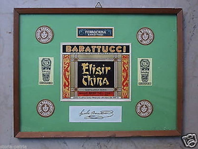 Etichette Pubblicitarie Barattucci: Liquori Ed Elisir d'Epoca (Chieti)