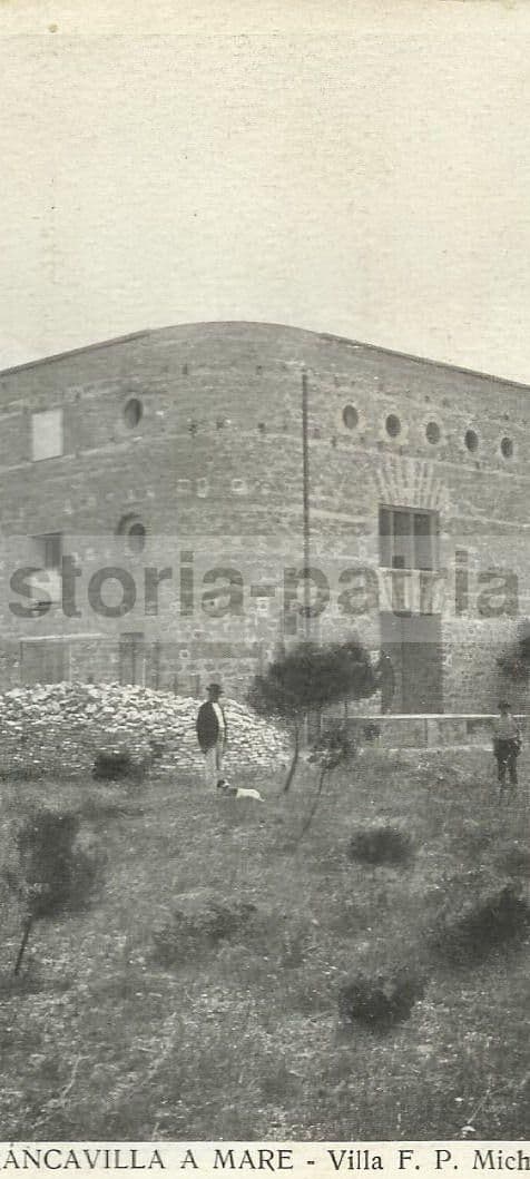 Cartolina Autografa Michetti, Villa Francavilla A Mare, 1906, Abruzzo
