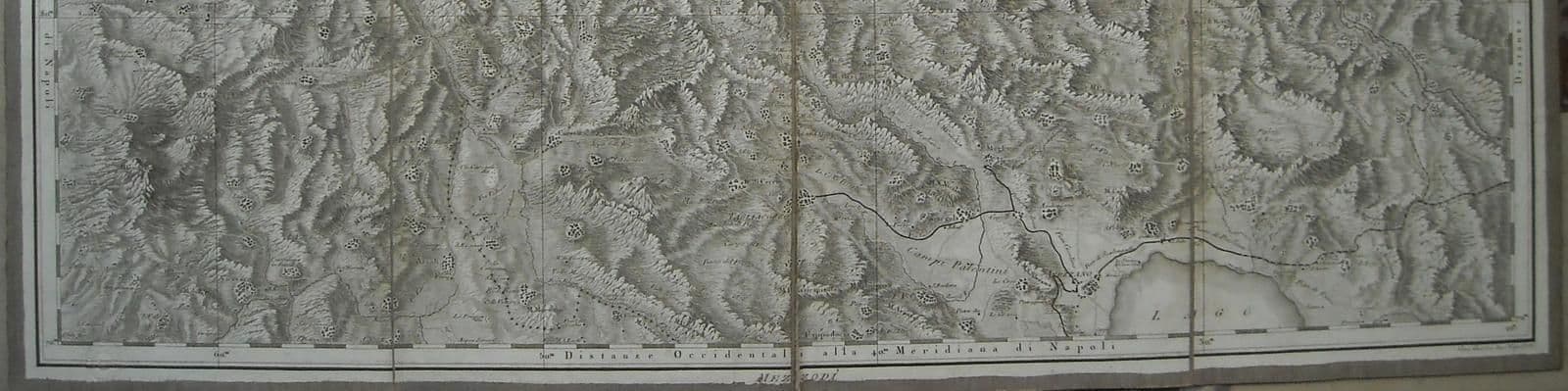 Mappa Antica Abruzzo Ultra II, Rizzi Zannoni 1806