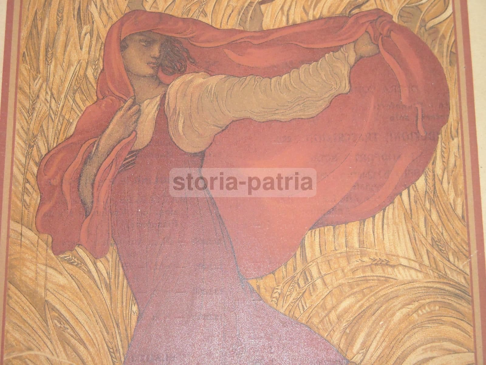 La Figlia Di Iorio d'Annunzio Franchetti Manifesto De Karolis 1900