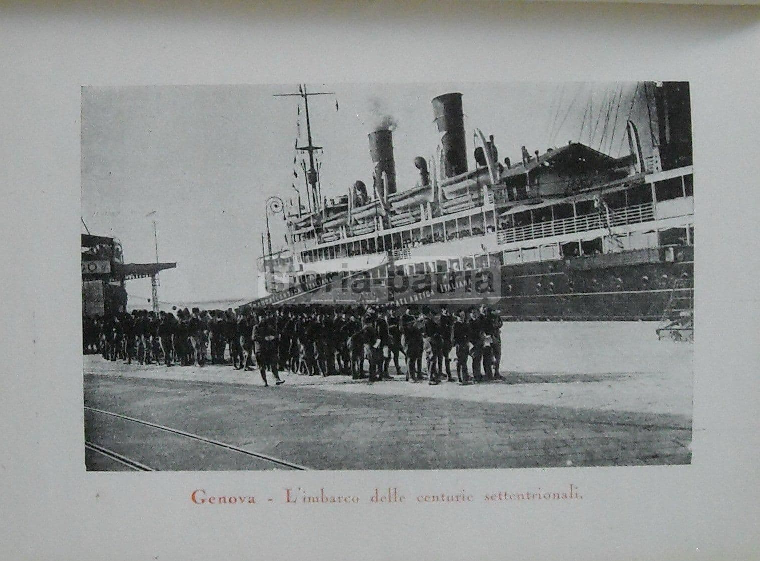 La Crociera Mediterranea Degli Avanguardisti (1927). Opera Nazionale Balilla.