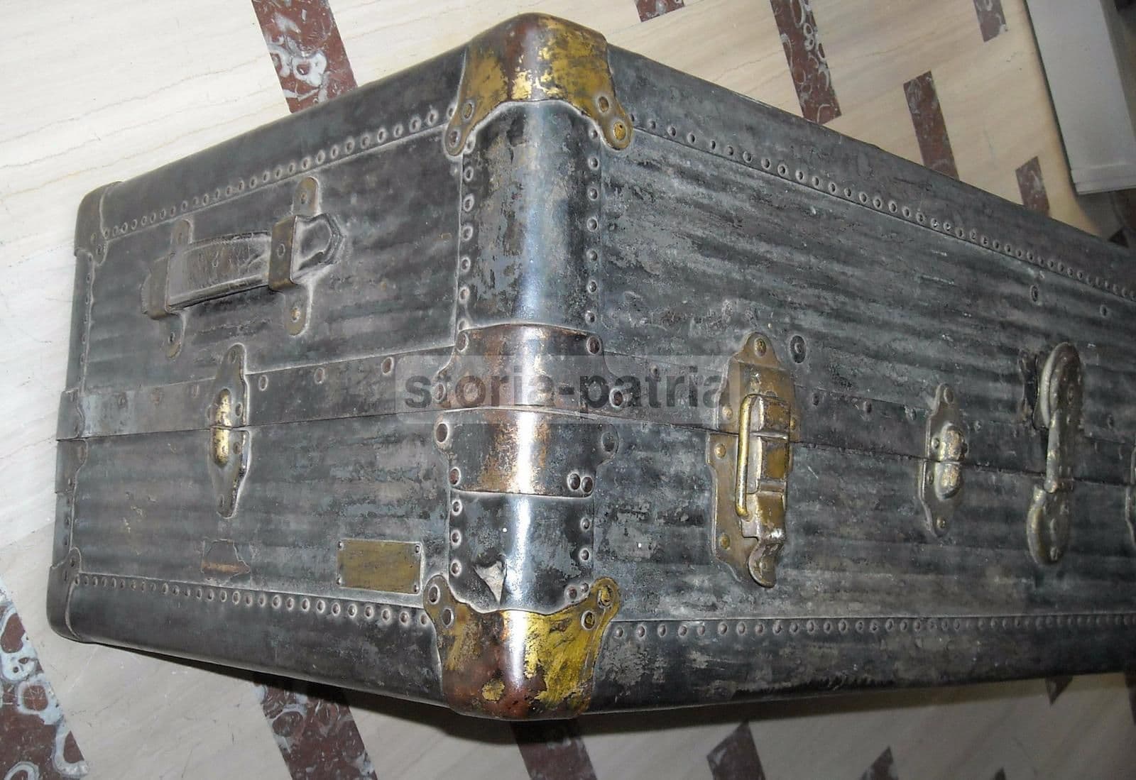 Valigia Armadio Da Viaggio Henry Lissa & Co. New York, Inizio '900