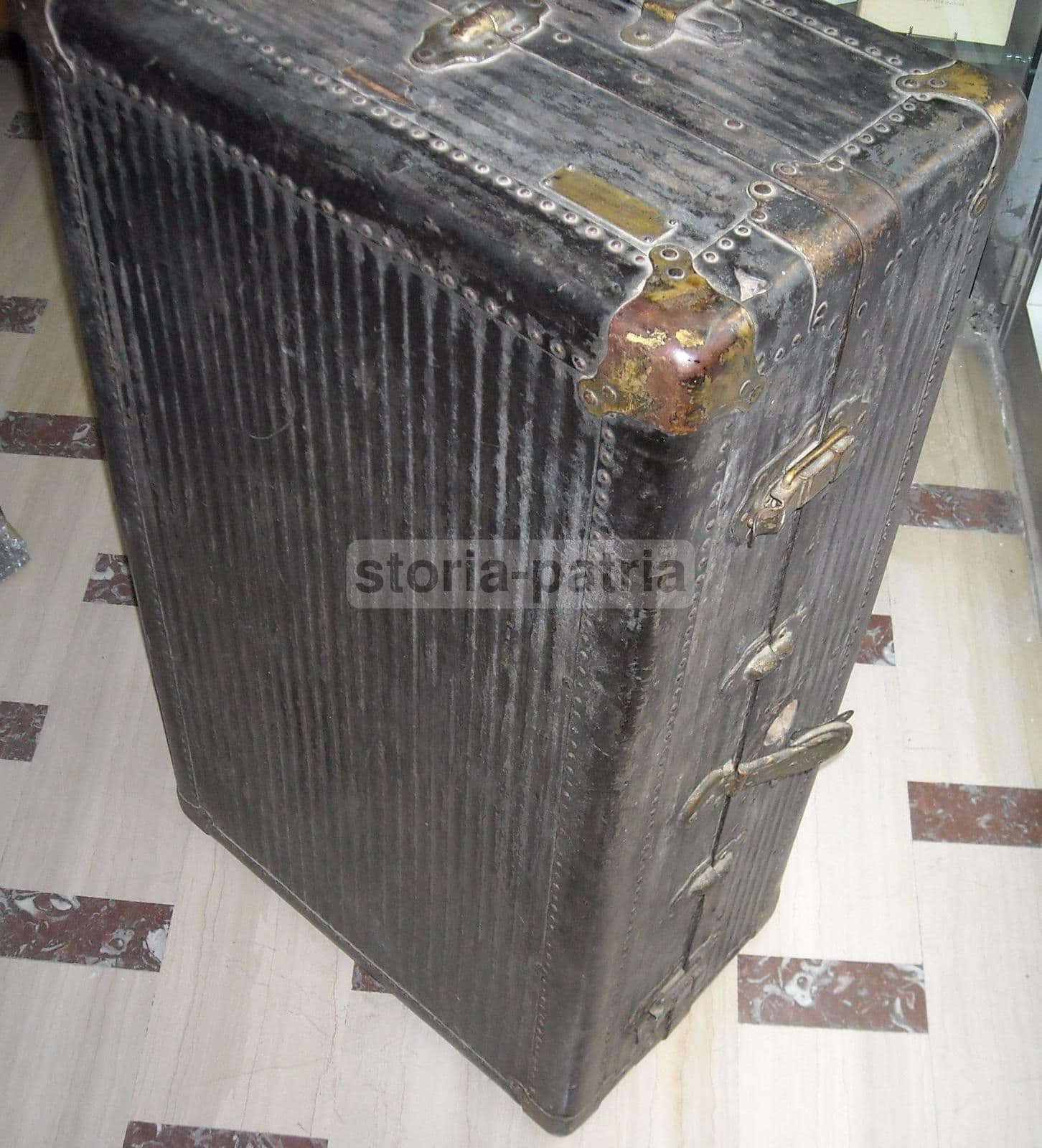 Valigia Armadio Da Viaggio Henry Lissa & Co. New York, Inizio '900