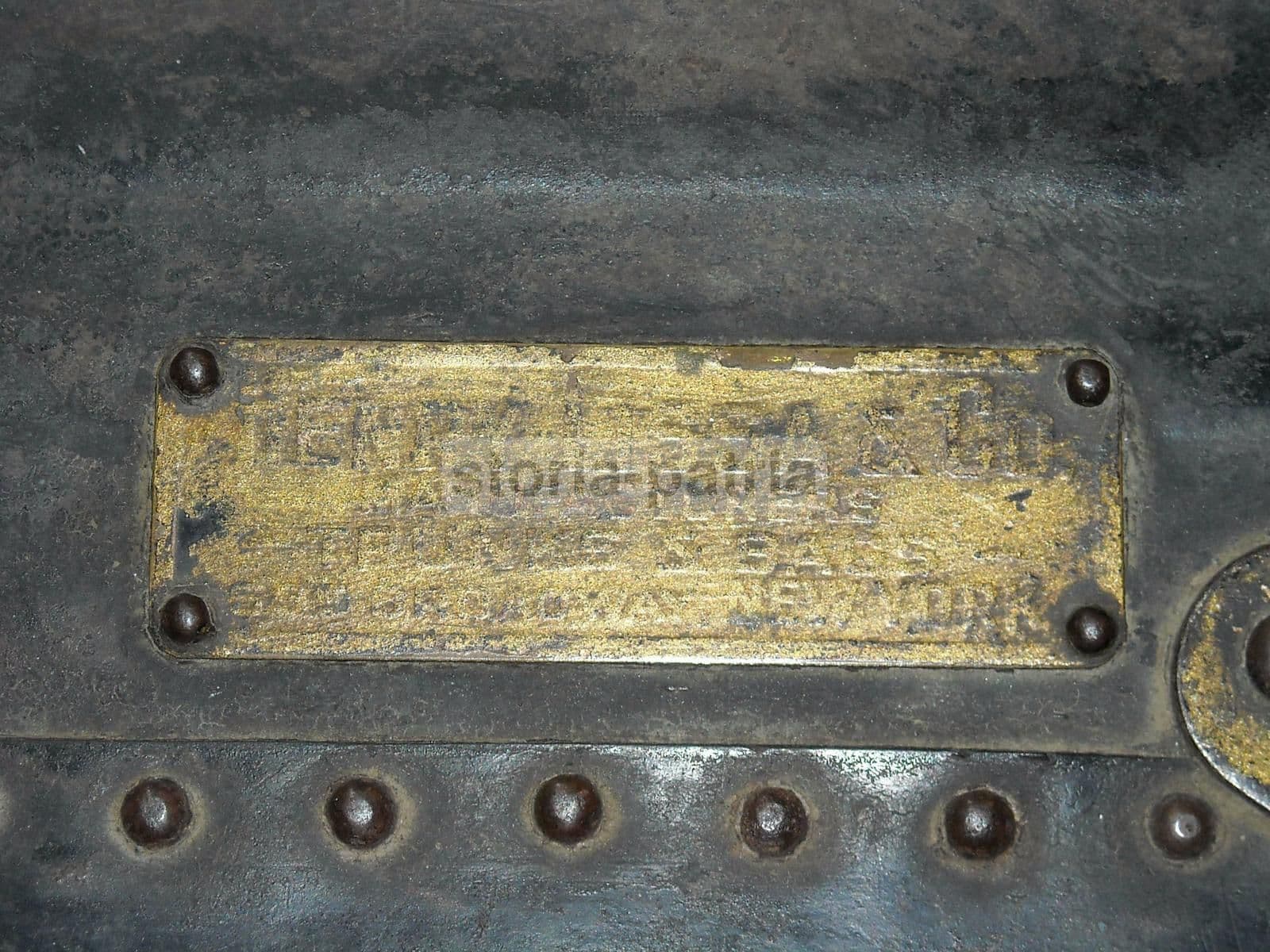 Valigia Armadio Da Viaggio Henry Lissa & Co. New York, Inizio '900