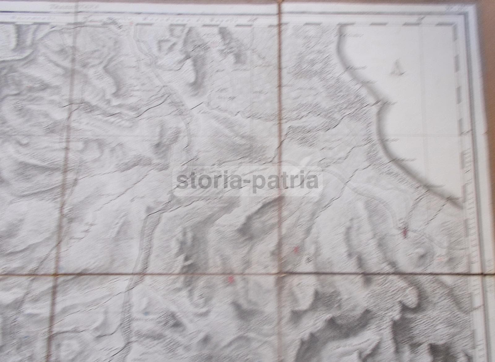 Mappa Antica Calabria 1789 Rizzi Zannoni Bisignano Cassano