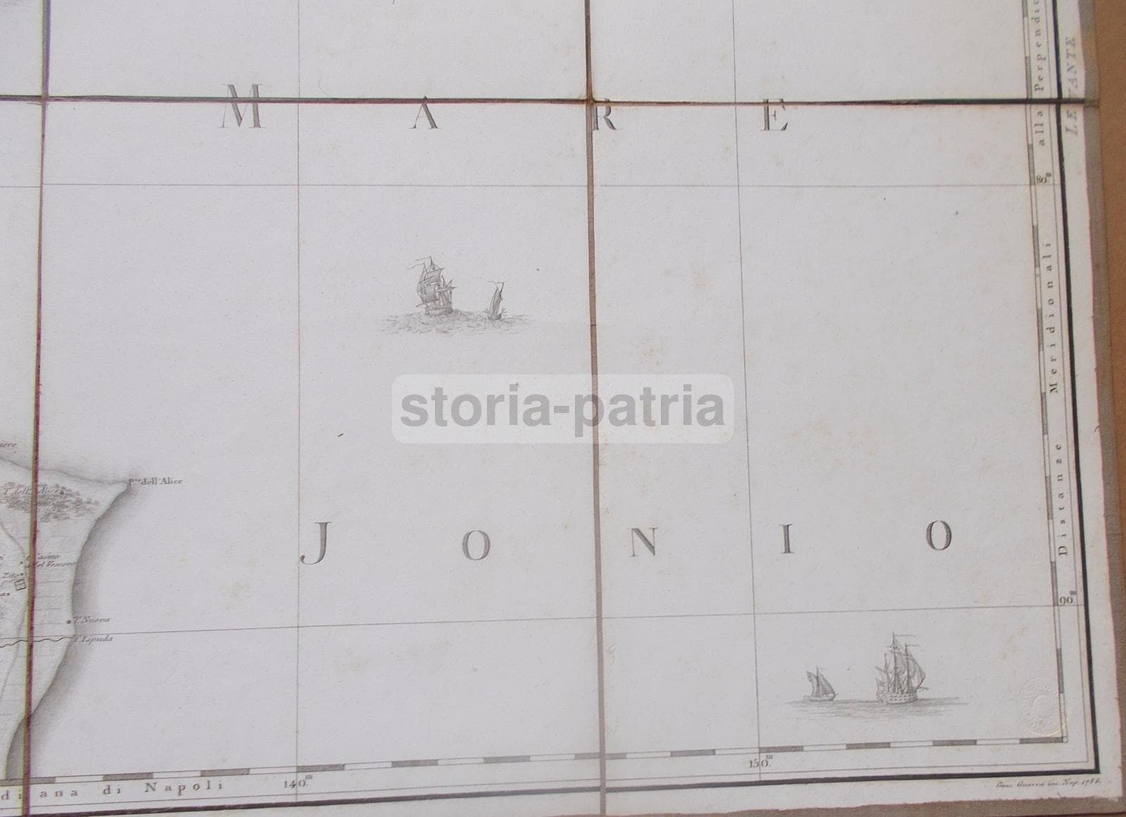 Mappa Antica Della Calabria Citeriore, Rizzi Zannoni, 1788