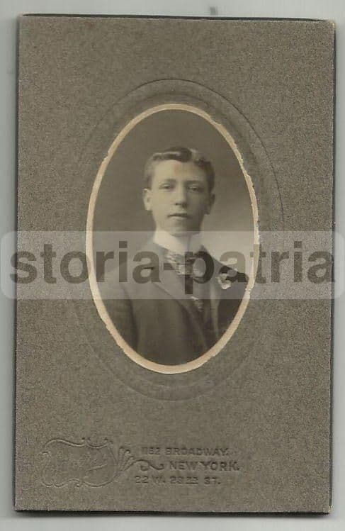 Antica Fotografia Scherer New York Inizio '900 Originale Broadway