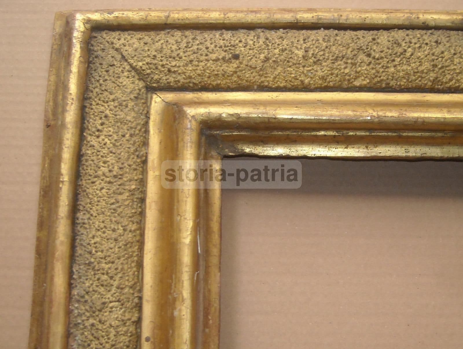 Antica Cornice In Legno Dorato E Decorato, XVIII Secolo, Venezia