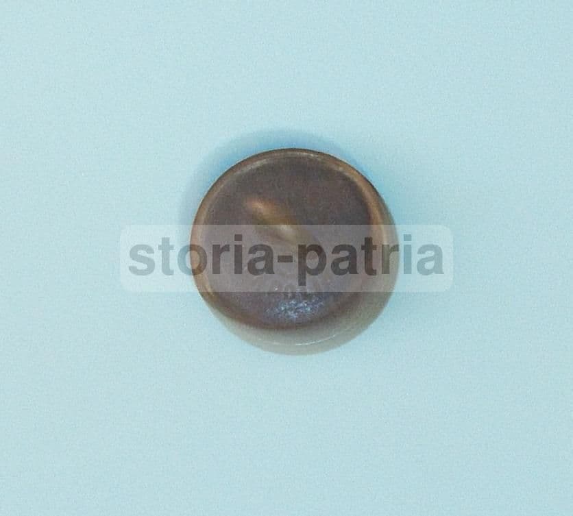 Bottone Antico Con Monogramma CN E Corona, De Gregorio Napoli, XIX Secolo