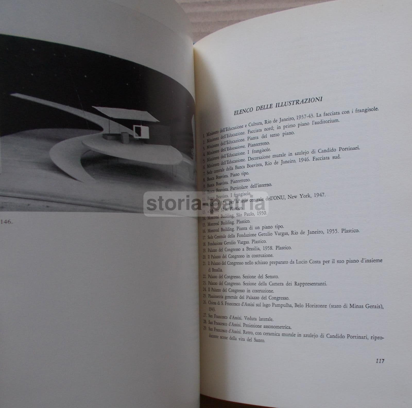 Oscar Niemeyer: Monografia Di Stamo Papadaki, 1961. Edizione Il Saggiatore Con Sovraccoperta Di Anita Klinz