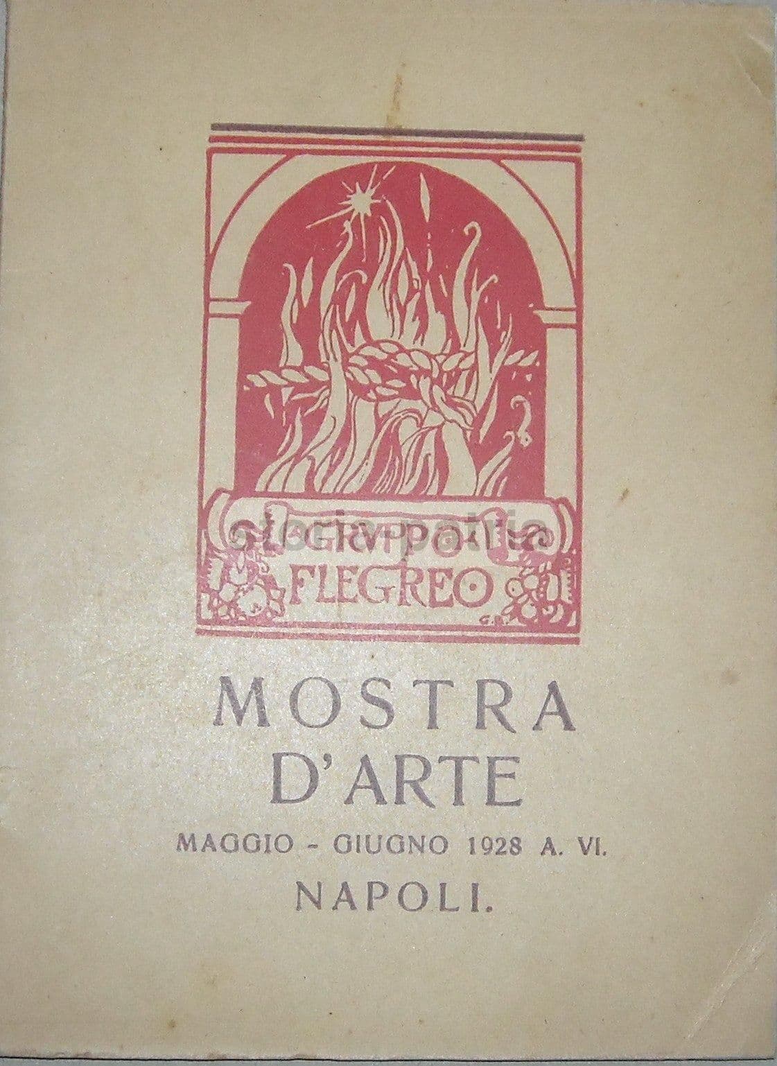 Catalogo Mostra Gruppo Flegreo, Napoli 1928