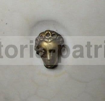 Vaso Art Déco In Alabastro Con Sculture In Bronzo Anni '30