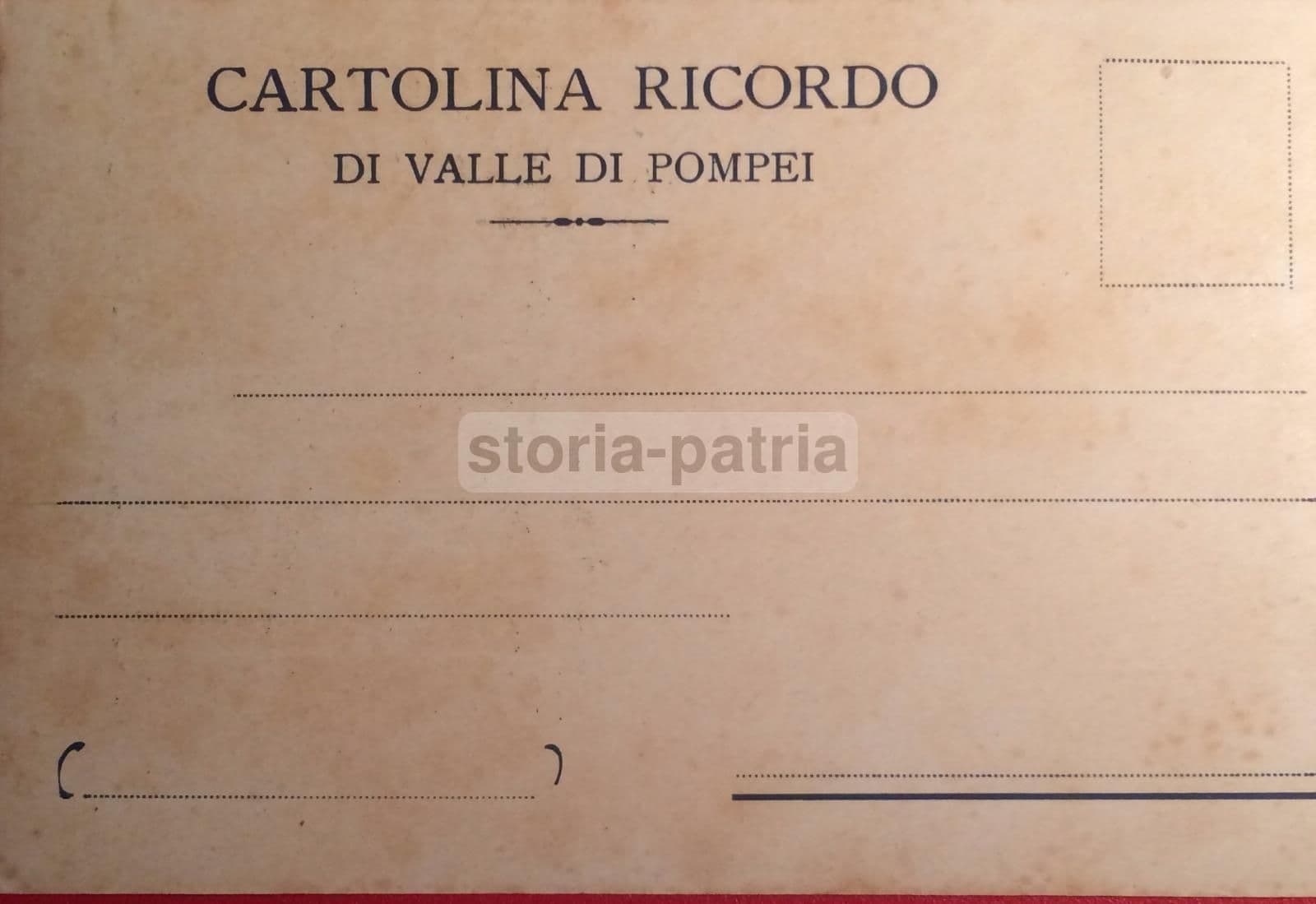 Cartolina Madonna Del Rosario Di Pompei, Bartolo Longo, Anni 1920 1930