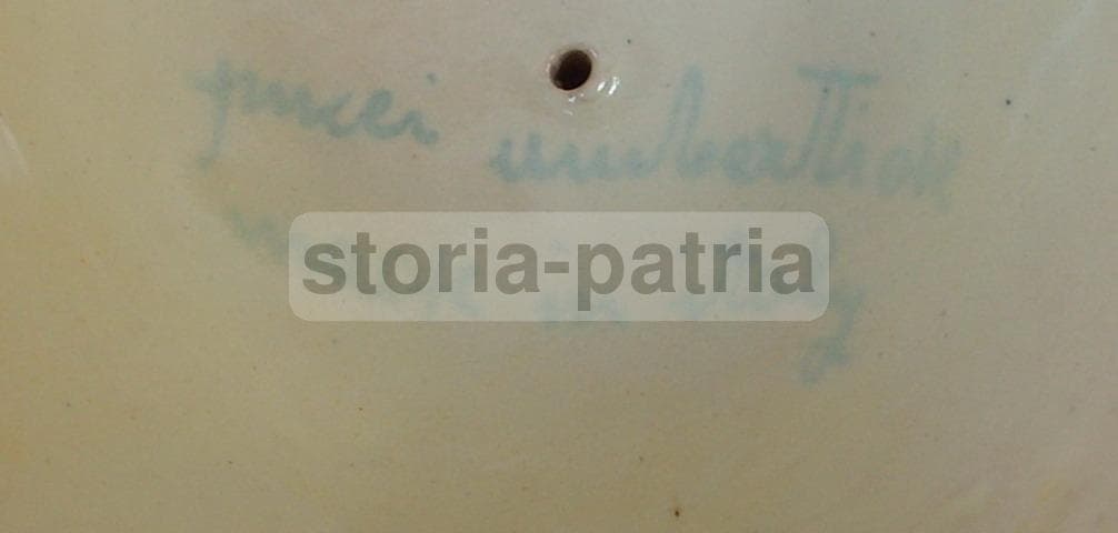 Lampada Candelabro In Ceramica Pucci Art Déco, Anni '30, Umbertide