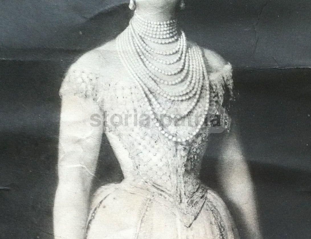 Ritratto Della Regina Margherita Di Savoia, Fotografia Di Francesco Paolo Michetti