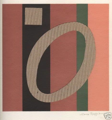 Mauro Reggiani: Grafica Originale Bolaffi Arte, Numero 0, Firmata