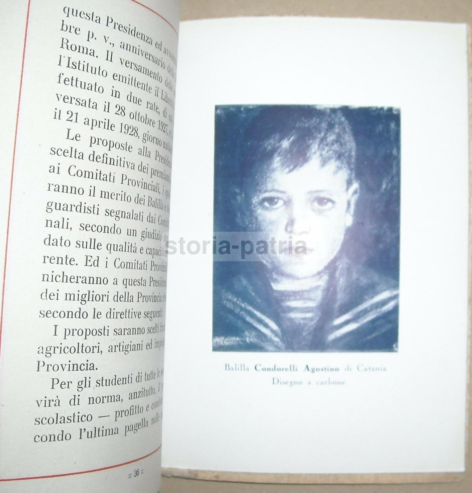 Concorso Benito Mussolini, Opera Nazionale Balilla: Borse Di Studio Per L'Arte, 1927