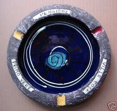 Posacenere In Ceramica Marmaca Pensione Primo Vere Villa Rosa