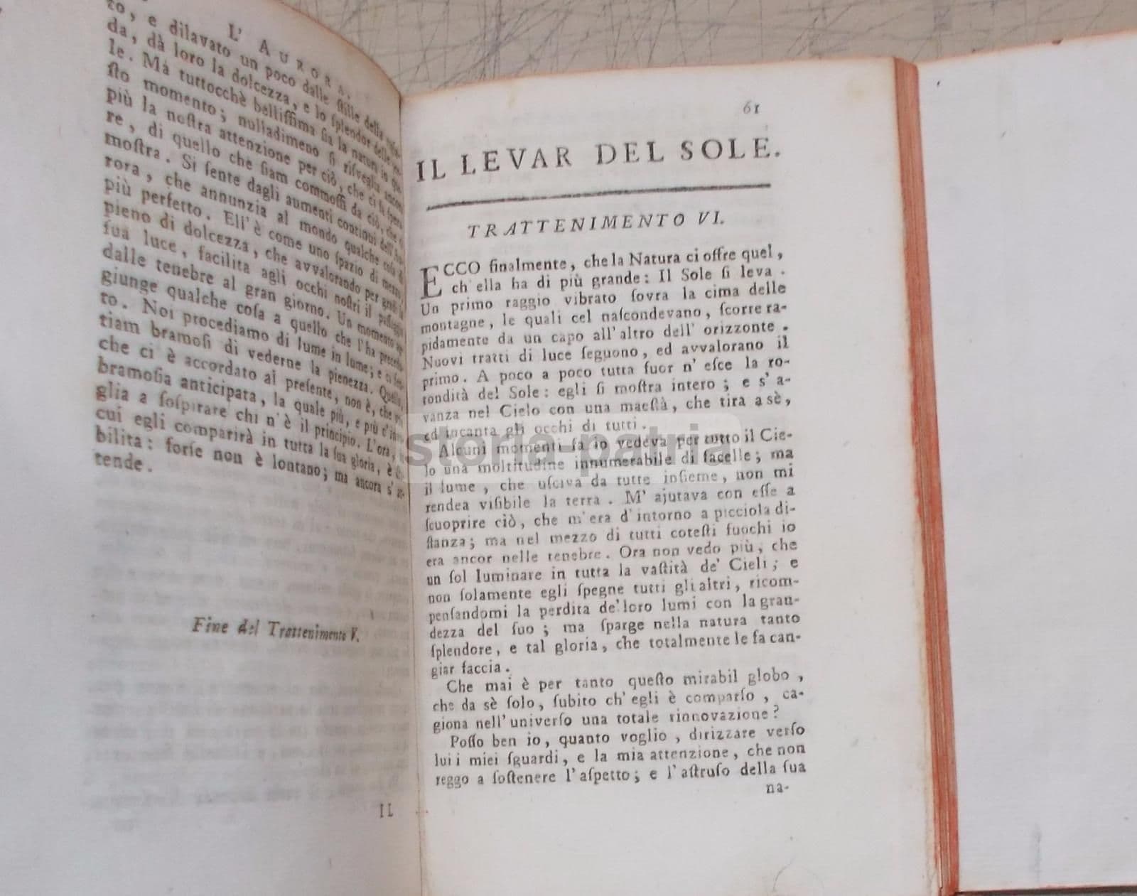 Lo Spettacolo Della Natura (Venezia, 1786) Astronomia E Ottica