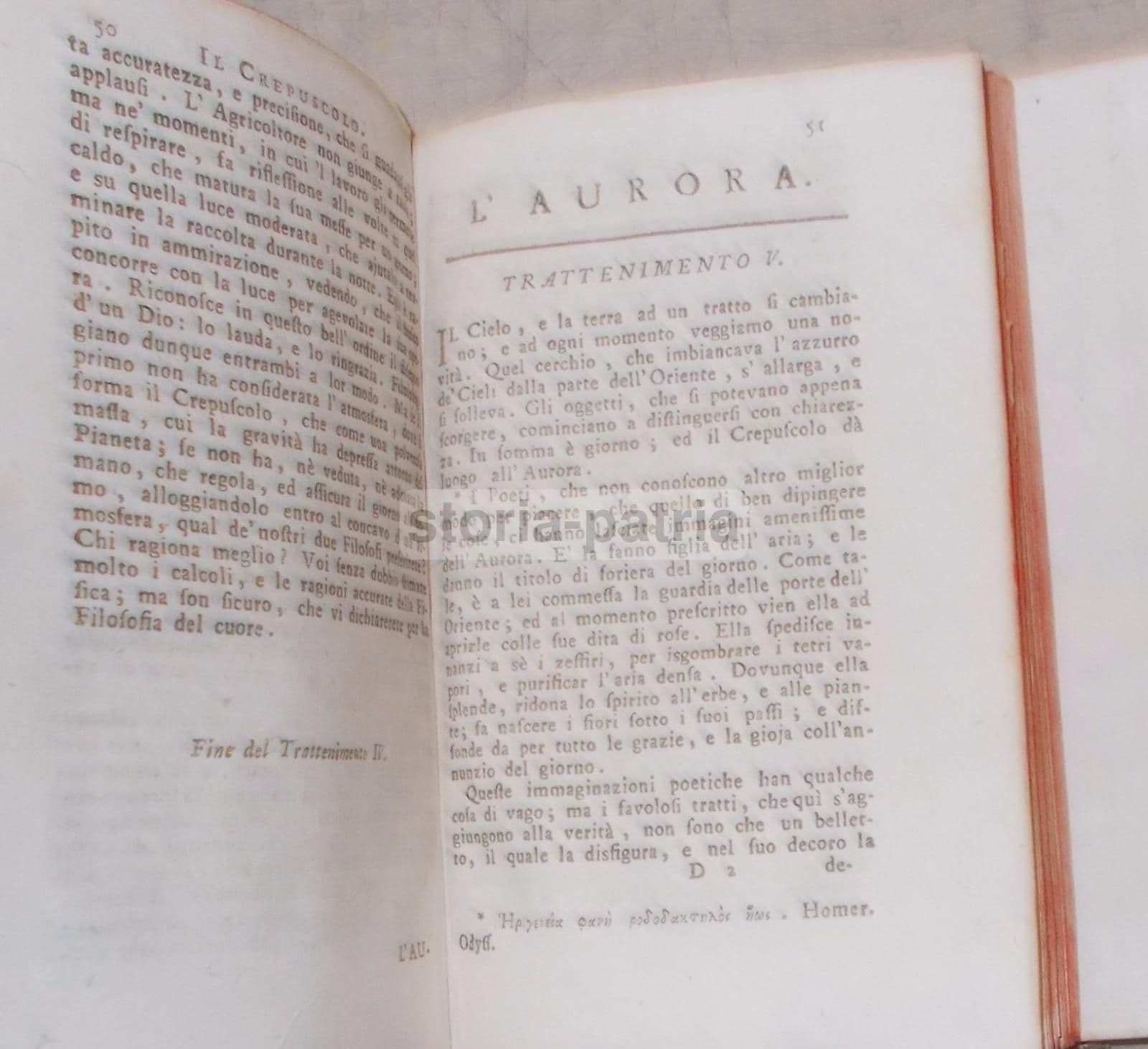 Lo Spettacolo Della Natura (Venezia, 1786) Astronomia E Ottica