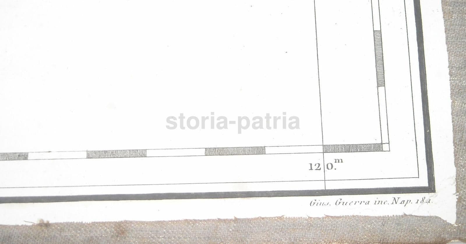 Mappa Antica Di Basilicata E Calabria N. 25, Rizzi Zannoni, 1800