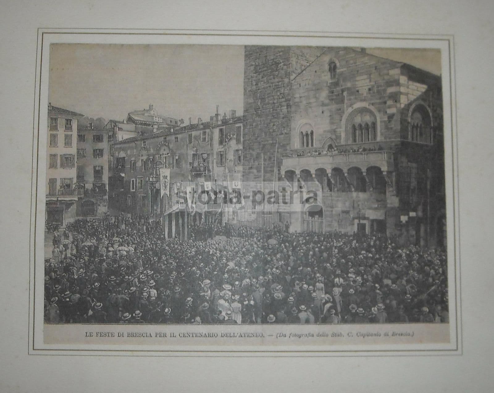 Le Feste Di Brescia Per Il Centenario Dell'Ateneo