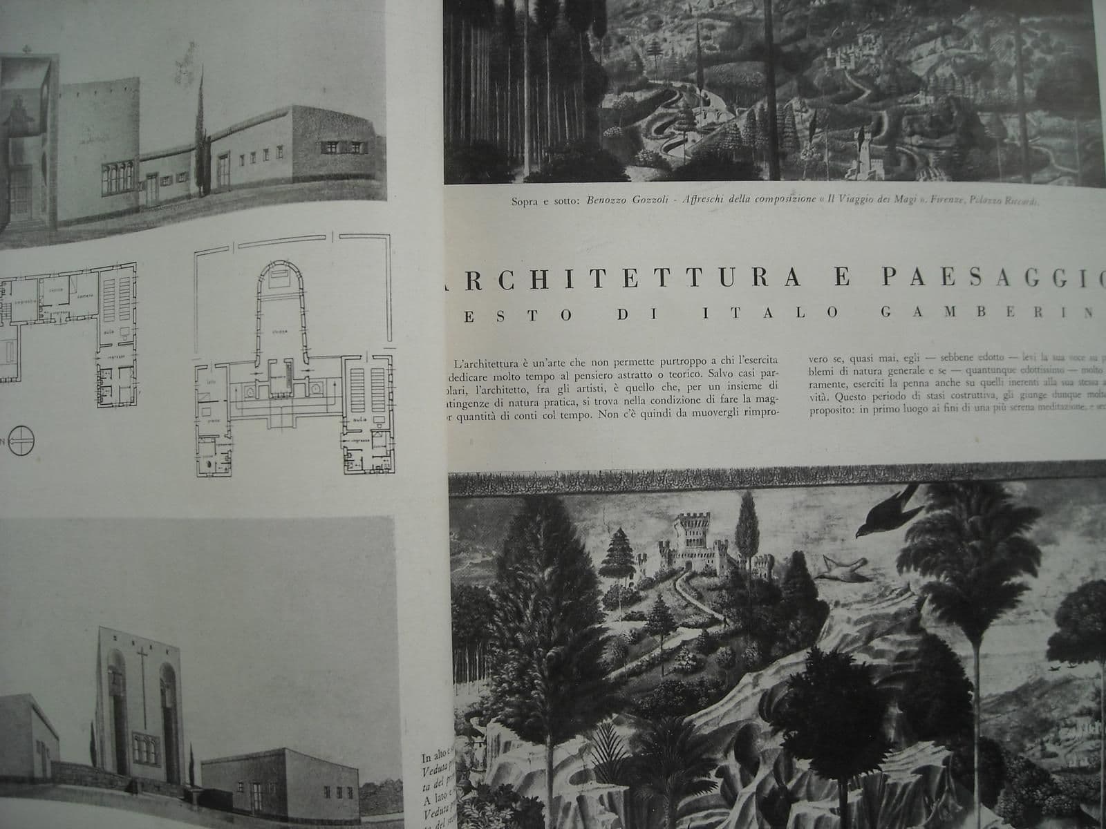 Rivista Architettura: Piacentini, 1943, Vaccaro, Marletta, Bonifica