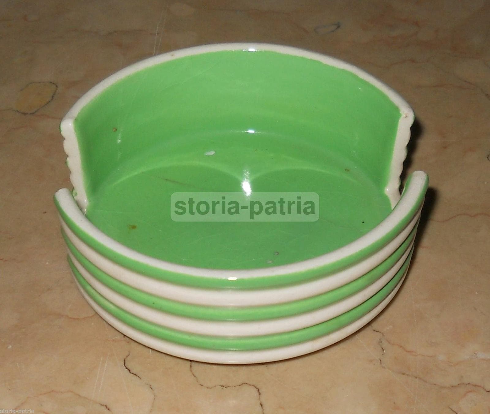 Soprammobile Art Déco In Ceramica Anni '30 '50 Stile Futurista