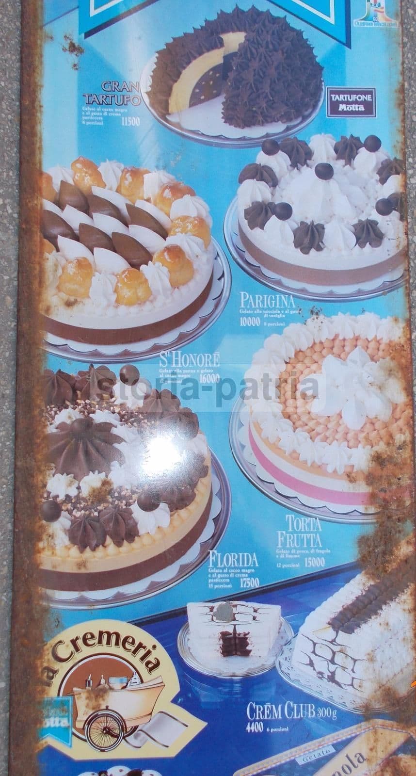 Targa Pubblicitaria Motta Gelati: Olimpiadi Di Barcellona 1992