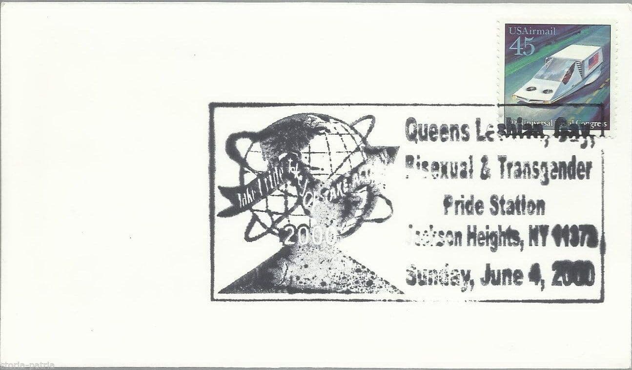 Busta Primo Giorno Queens LGBT Pride New York 2000