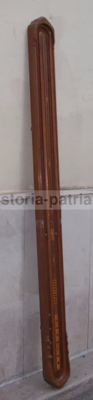 Gioco Da Tavolo Antico In Legno Intarsiato, Epoca '900, 230 Cm