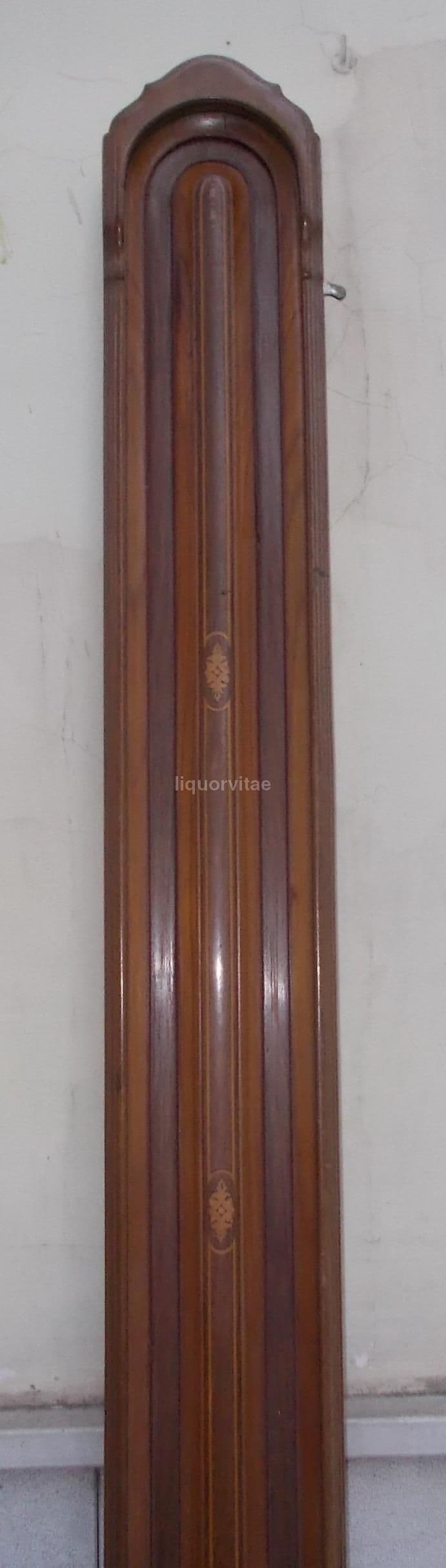 Gioco Da Tavolo Antico In Legno Intarsiato, Epoca '900, 230 Cm