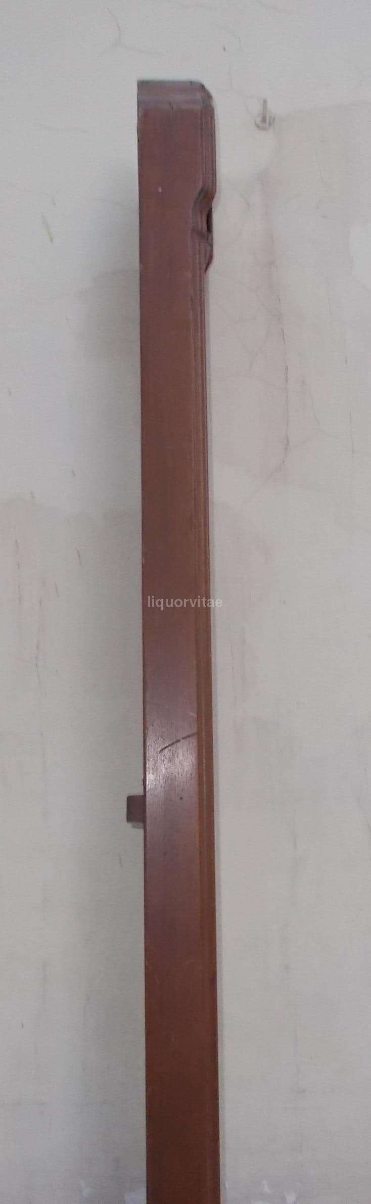 Gioco Da Tavolo Antico In Legno Intarsiato, Epoca '900, 230 Cm