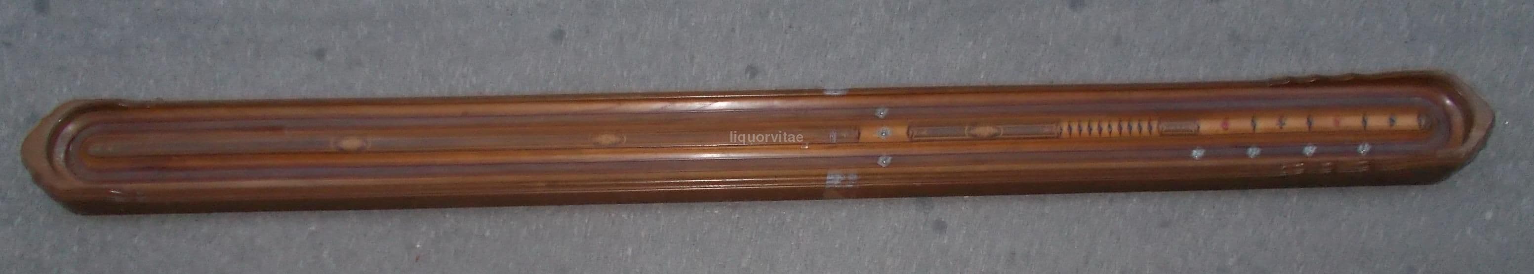 Gioco Da Tavolo Antico In Legno Intarsiato, Epoca '900, 230 Cm
