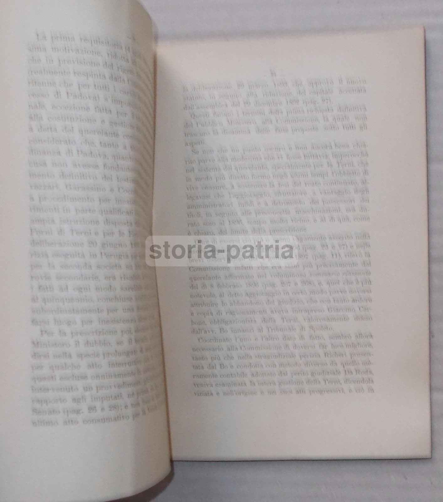 Ordinanze Del Senato: Procedimento A Carico Del Senatore Breda (1899)