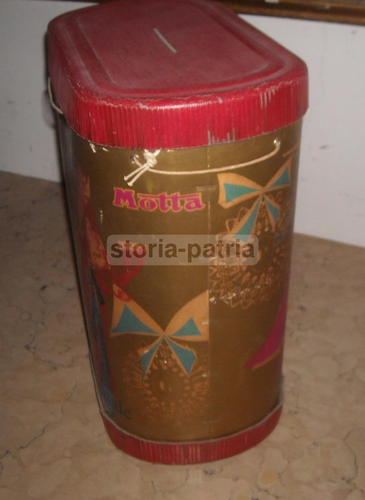 Scatola Pubblicitaria Motta Natale Re Magi, Anni '50