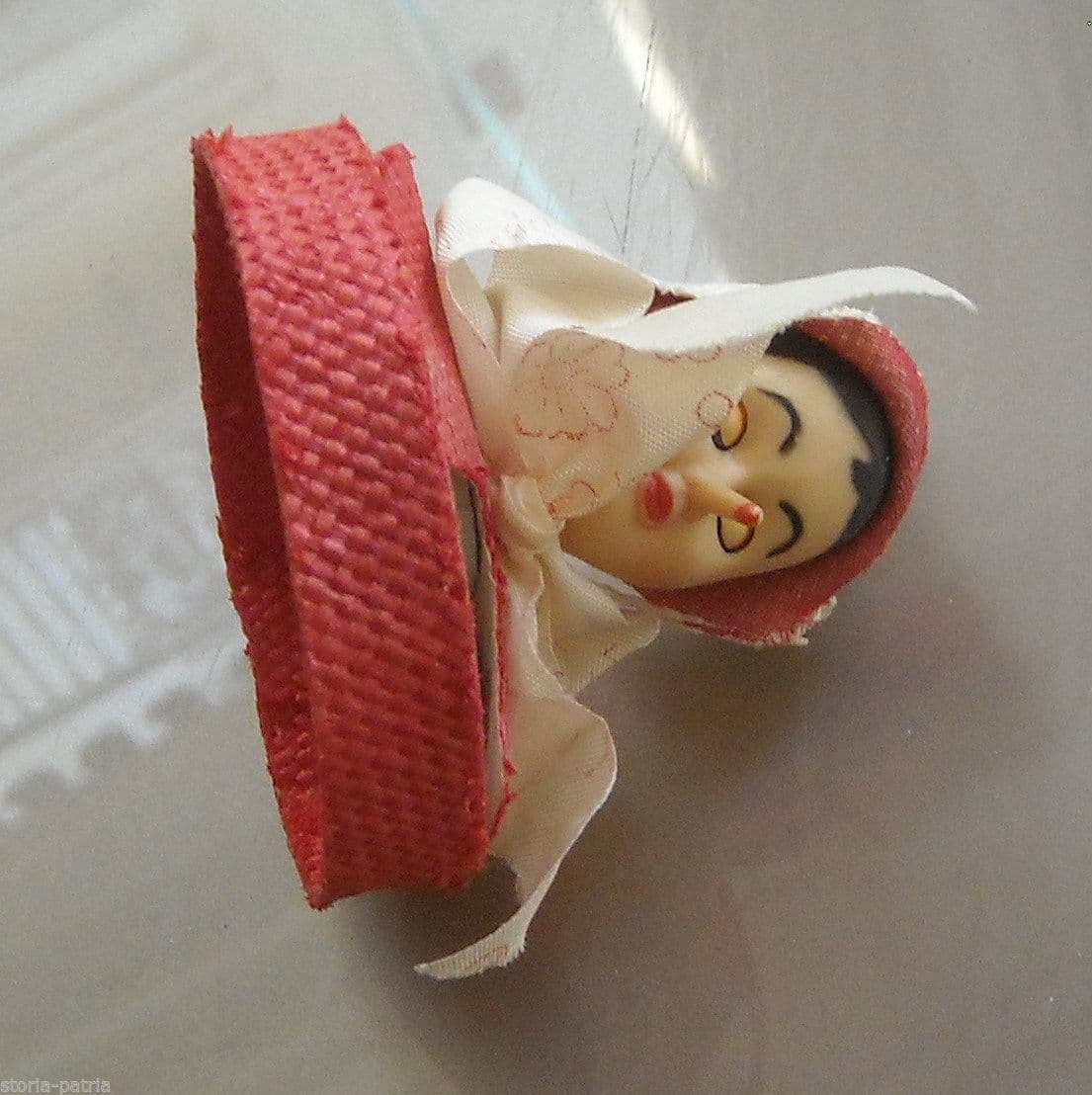 Pupazzo Pinocchio Vintage Anni '60 Con Occhi Mobili