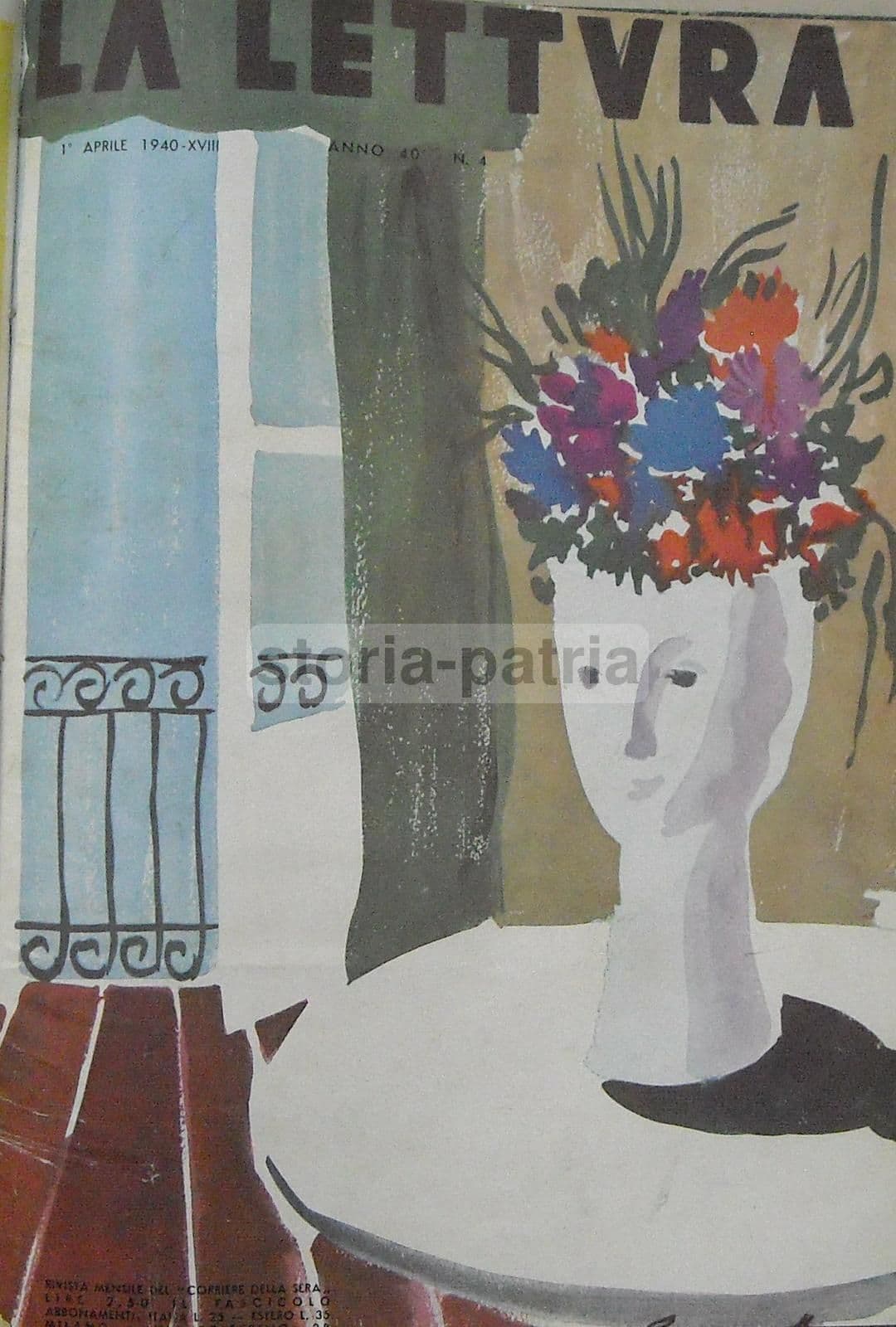 Brunetta Illustrazione La Lettura 1940 Pubblicità Purgante Rim