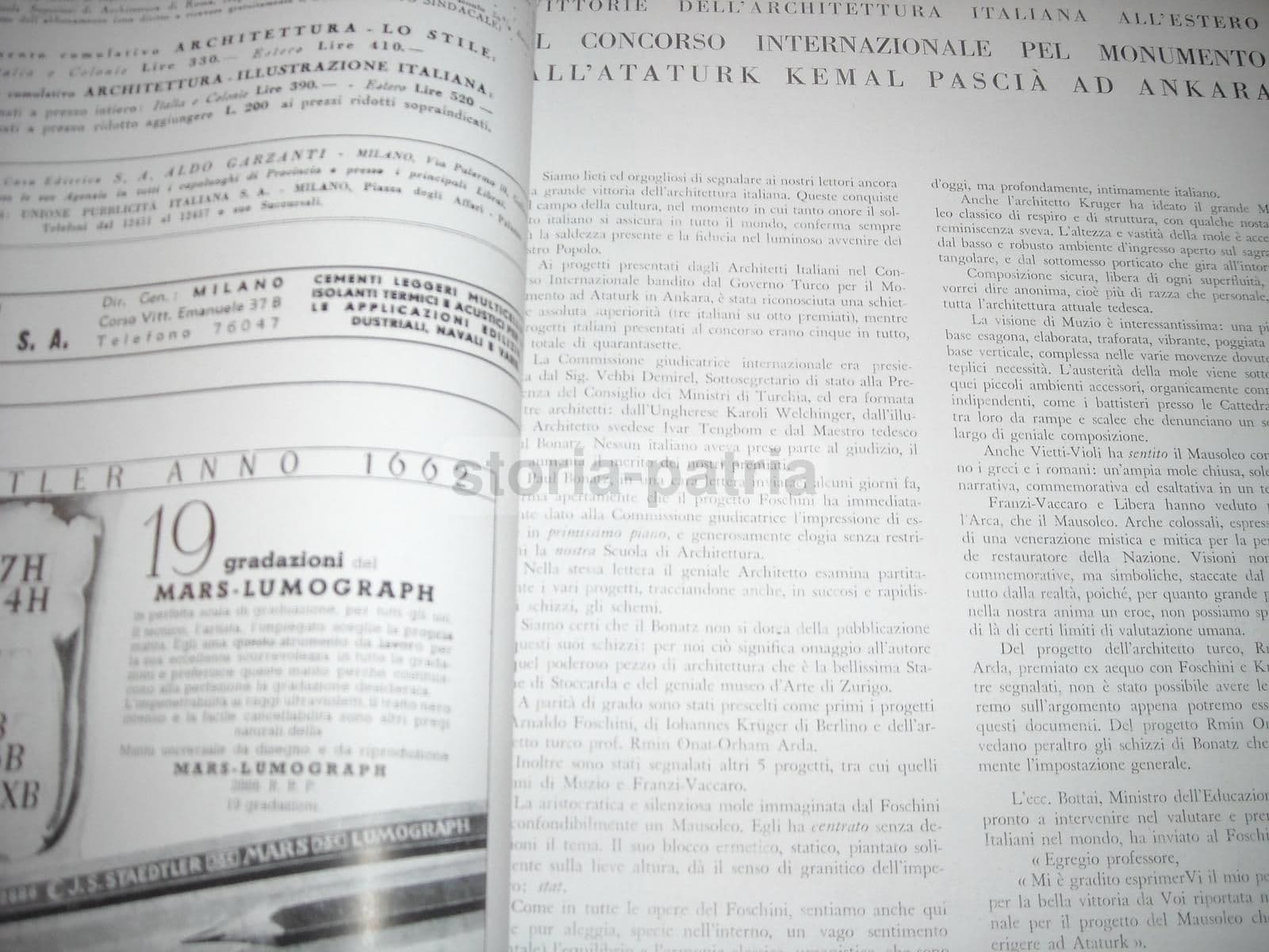 Architettura 1942: Marcello Piacentini E Il Concorso Per Il Monumento A Atatürk Ad Ankara