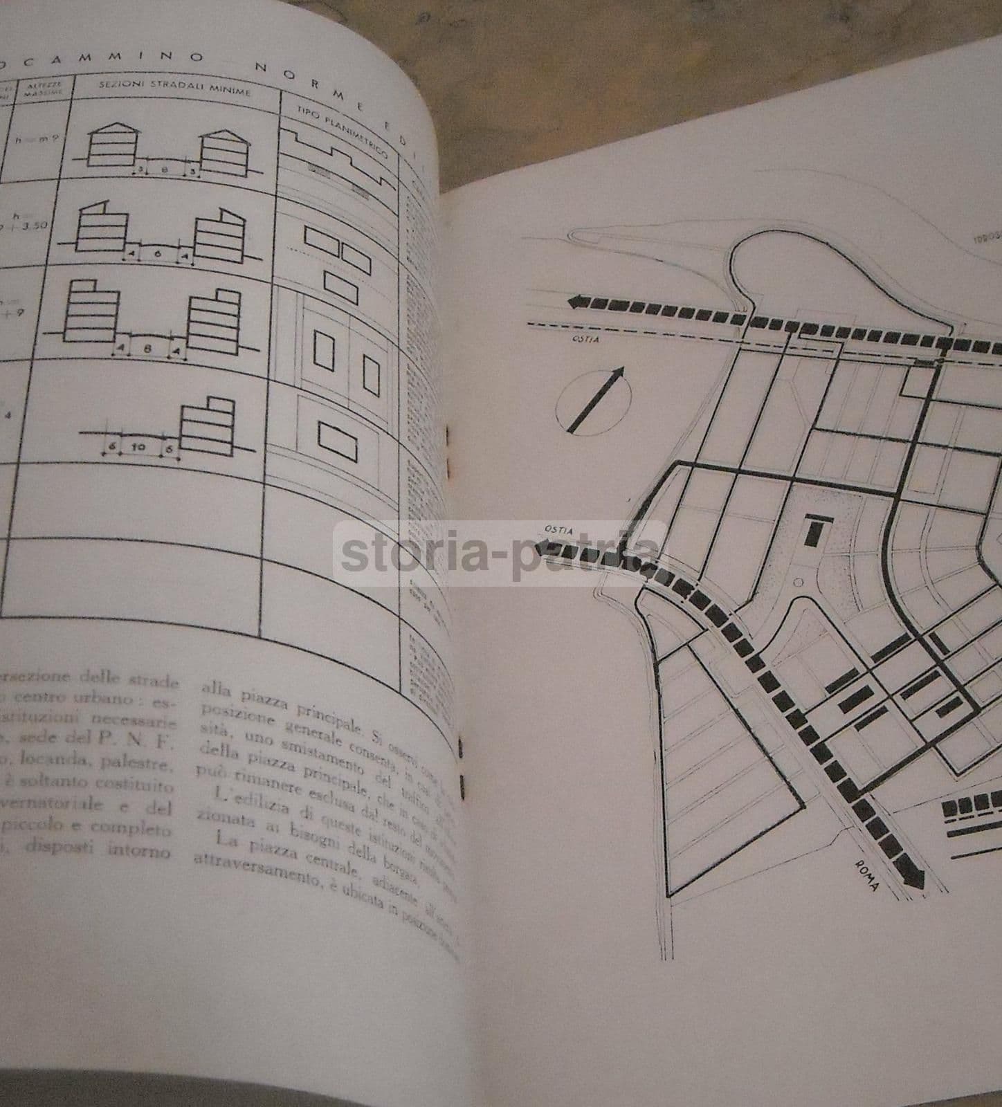 La Borgata Rurale Mezzocammino Di Salvo d'Angelo, Anni '30, Roma