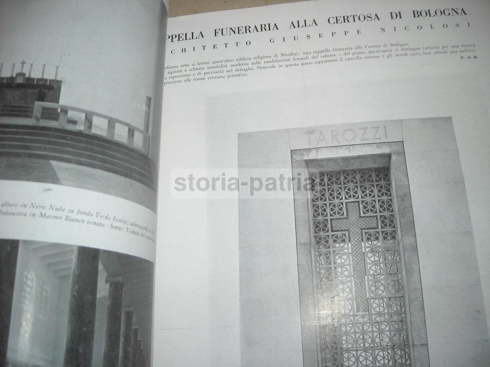 Rivista Architettura, Diretta Da Marcello Piacentini, Agosto 1942