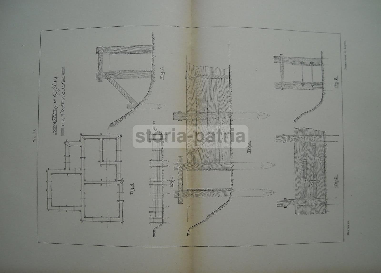 Atlante Costruzioni In Legno Breymann Warth 1927 Tavole Originali
