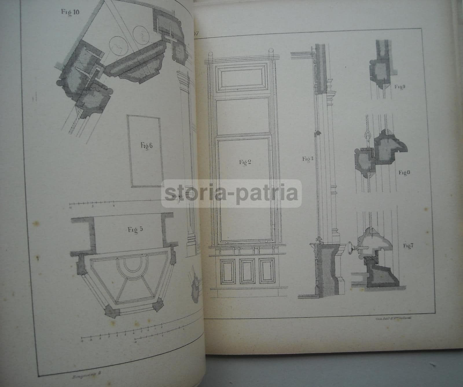 Atlante Costruzioni In Legno Breymann Warth 1927 Tavole Originali