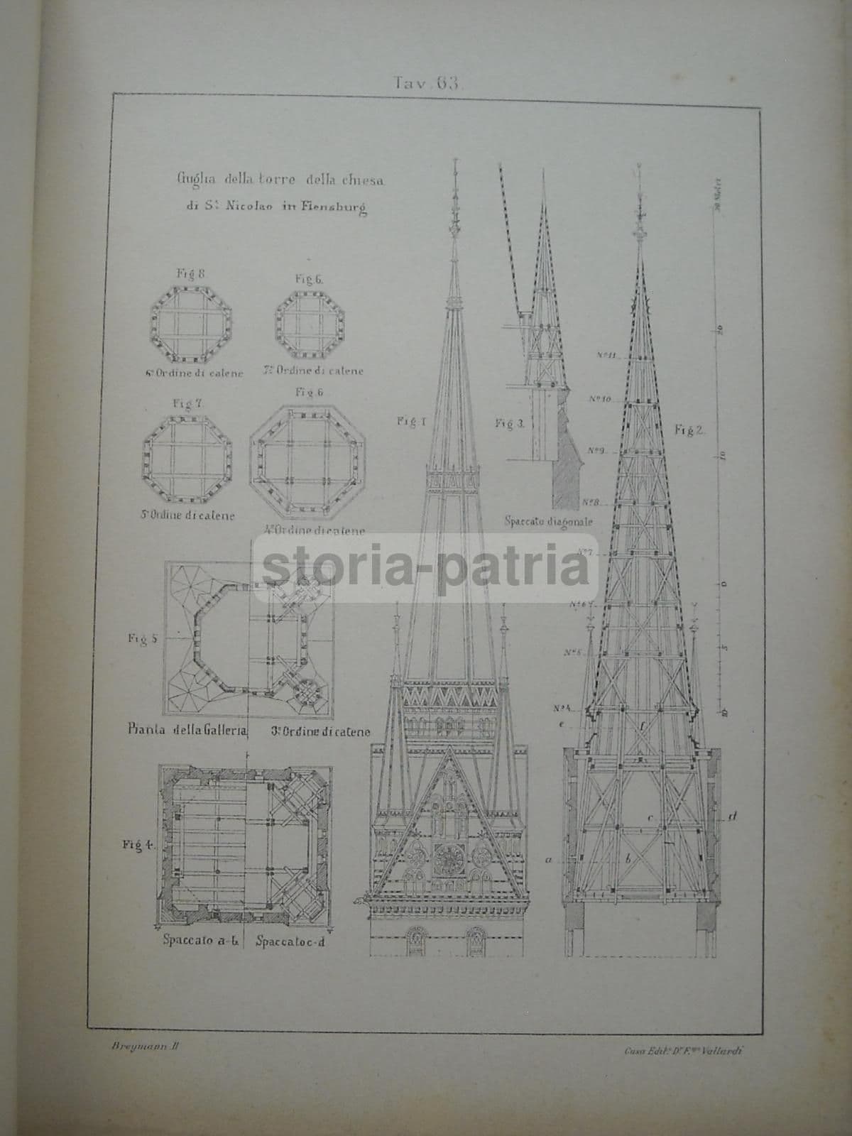 Atlante Costruzioni In Legno Breymann Warth 1927 Tavole Originali
