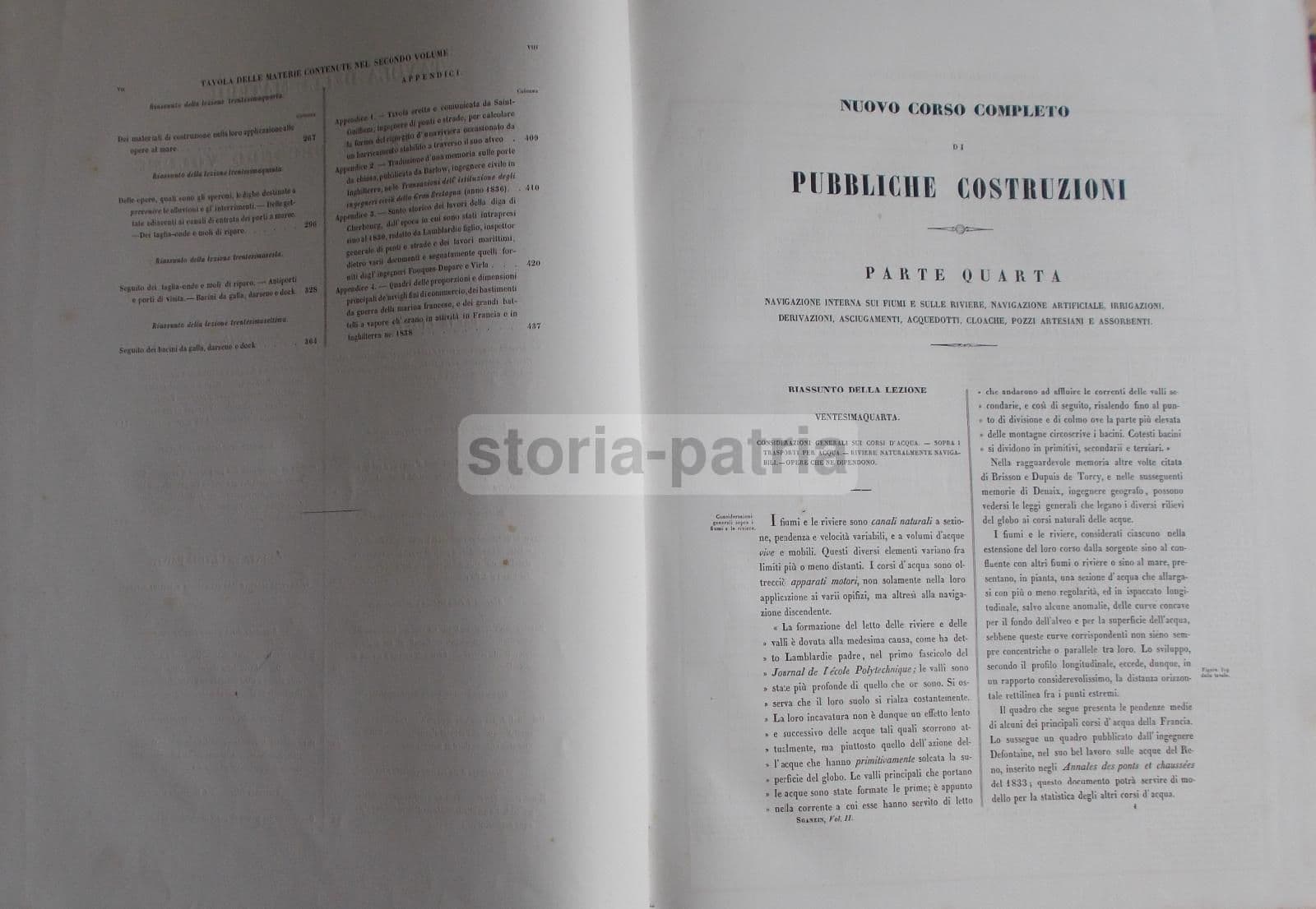 Sganzin: Costruzioni Pubbliche (Venezia, 1851)