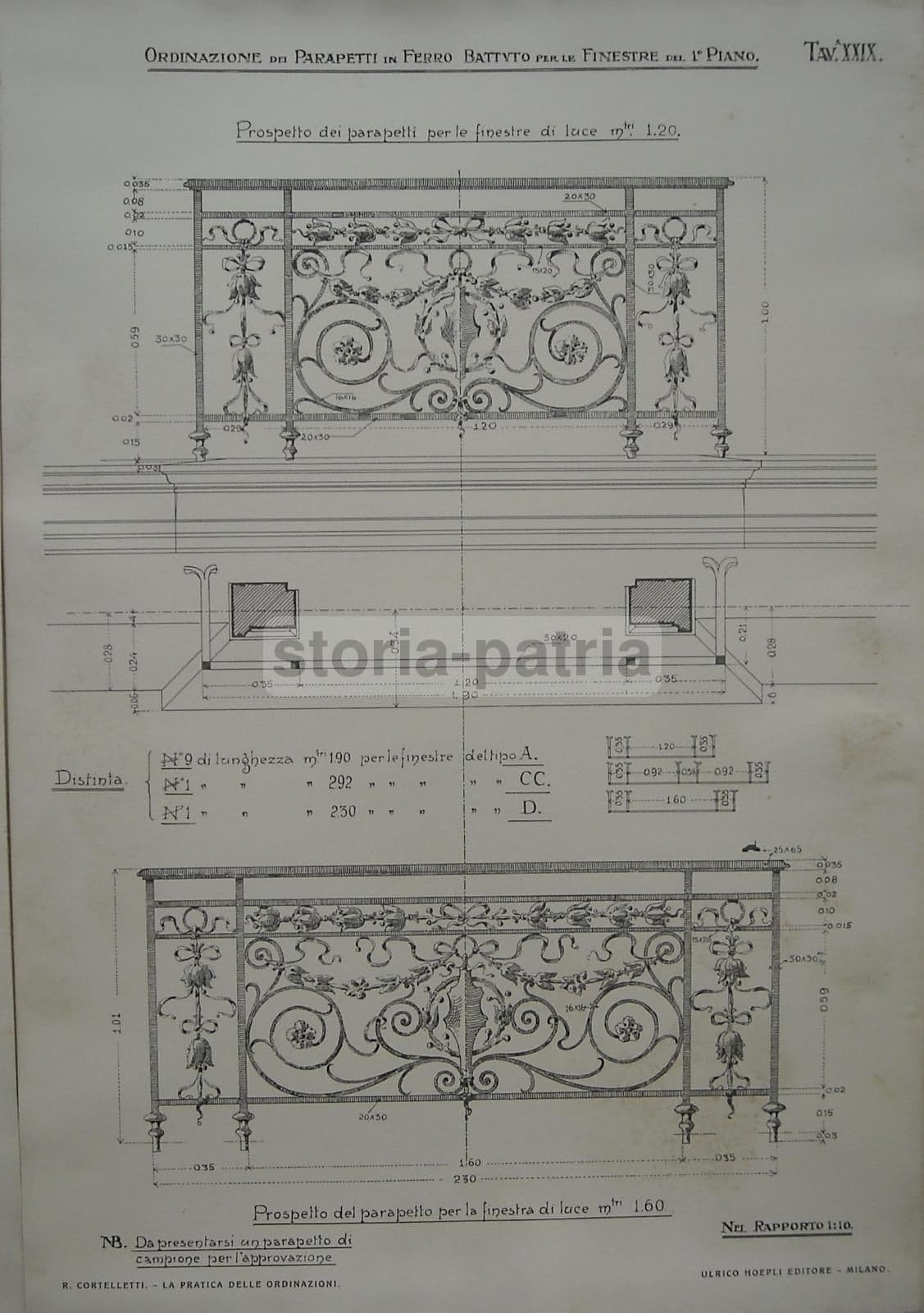 La Pratica Delle Ordinazioni Per Le Fabbriche Civili, Ruggero Cortelletti, 1912