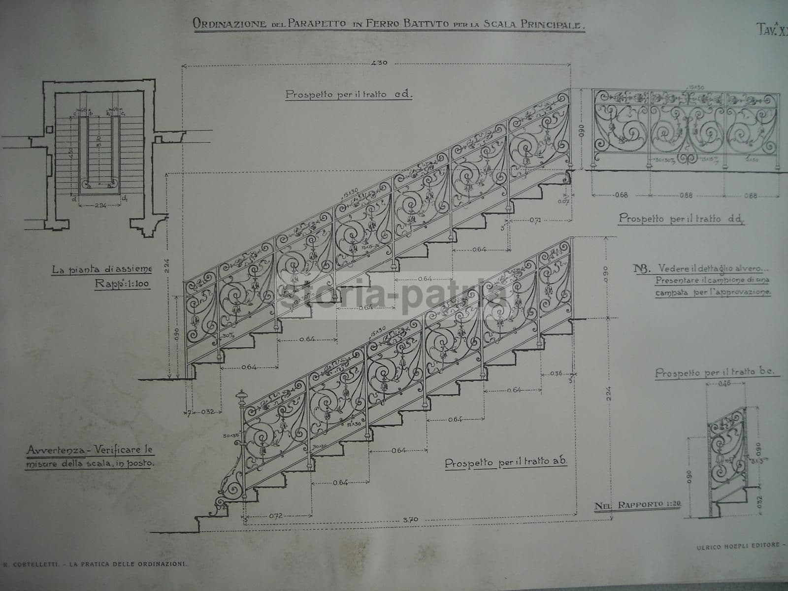 La Pratica Delle Ordinazioni Per Le Fabbriche Civili, Ruggero Cortelletti, 1912
