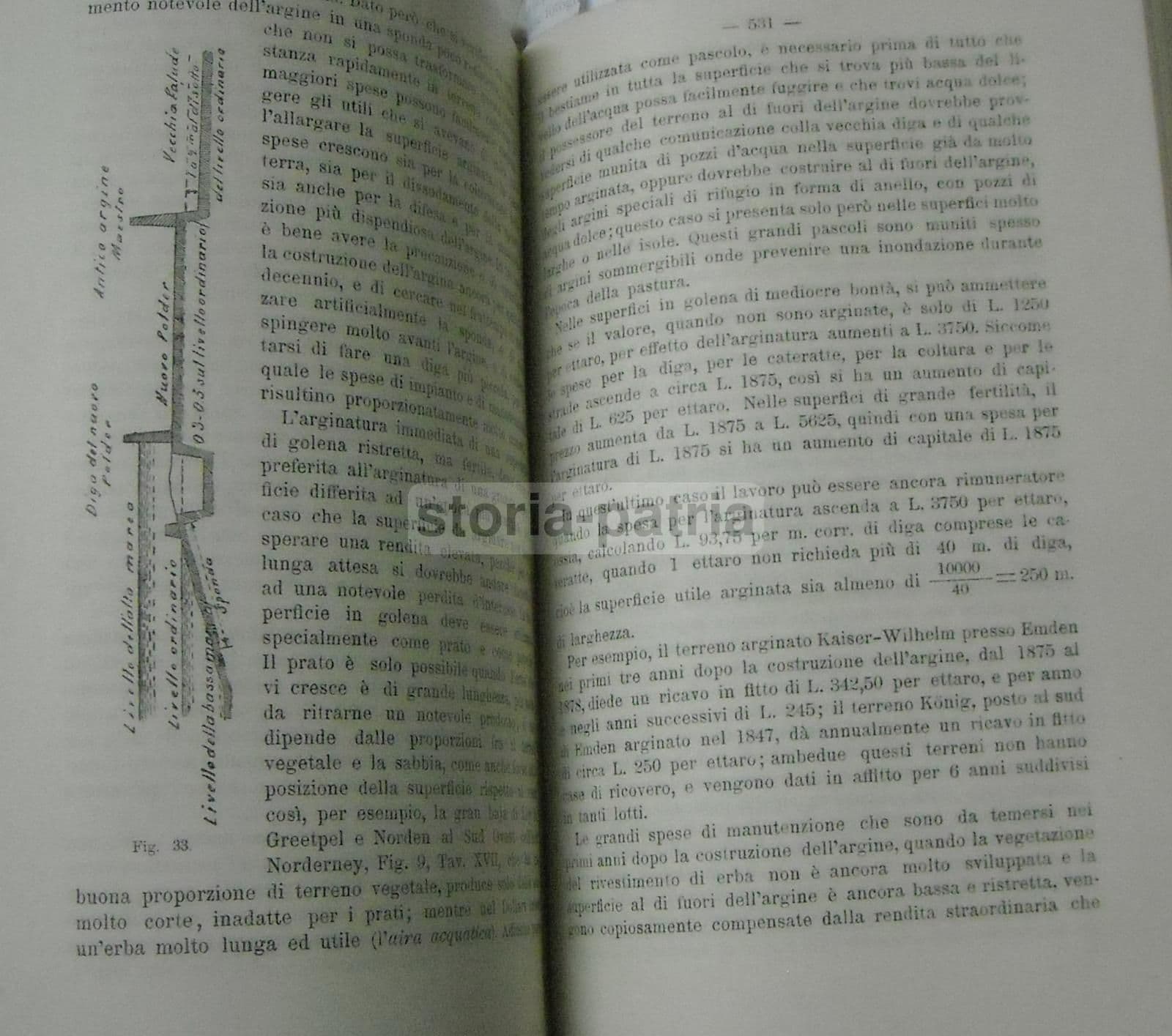 Costruzioni Idrauliche Riguardanti La Navigazione Interna E L'Agricoltura. Milano, Circa 1900.