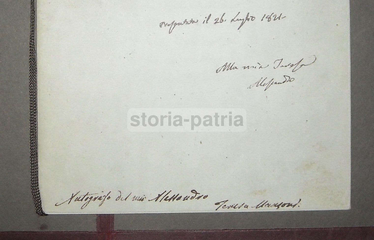 Il Cinque Maggio Di Alessandro Manzoni, Edizione Anastatica Anni '50