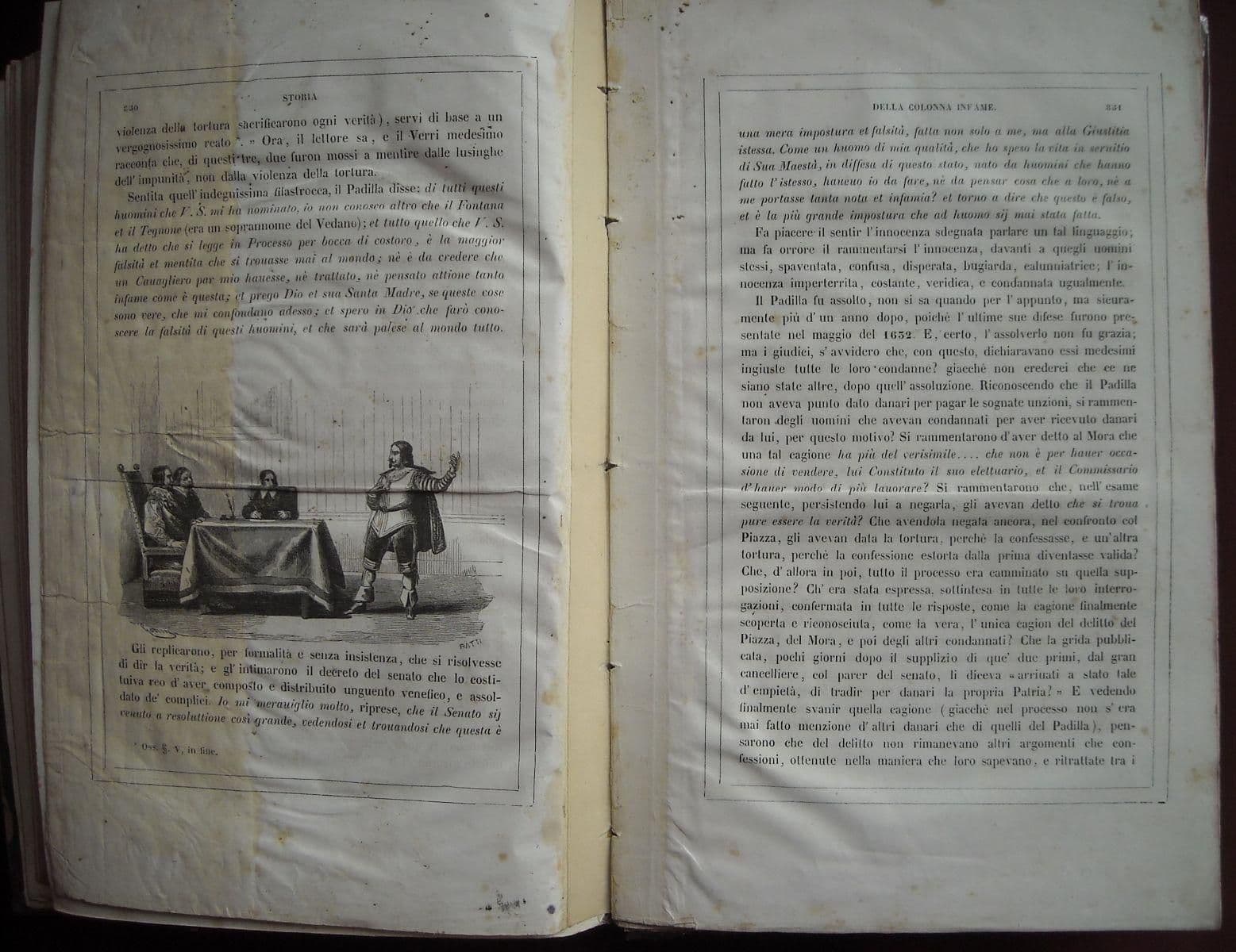 I Promessi Sposi E Storia Della Colonna Infame, Alessandro Manzoni, 1840